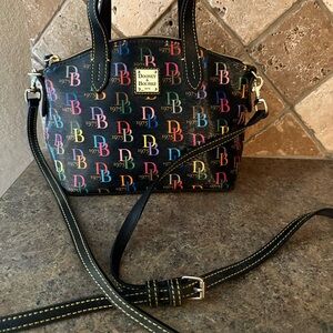 Dooney & Bourke  mini multi ruby satchel